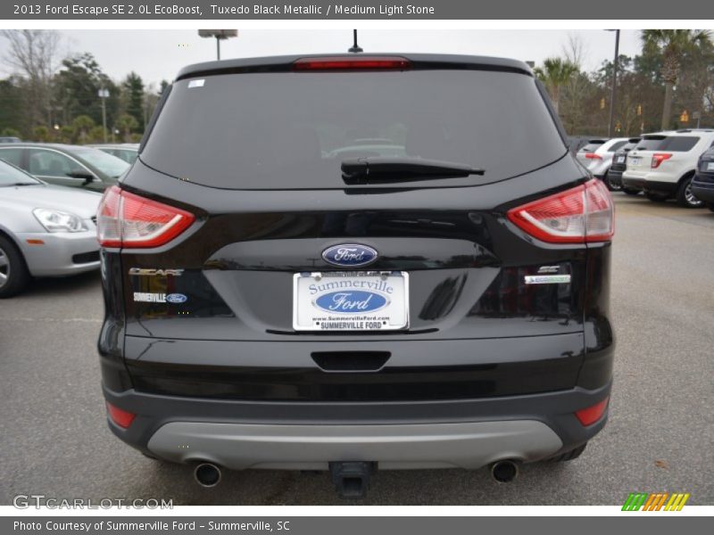 Tuxedo Black Metallic / Medium Light Stone 2013 Ford Escape SE 2.0L EcoBoost