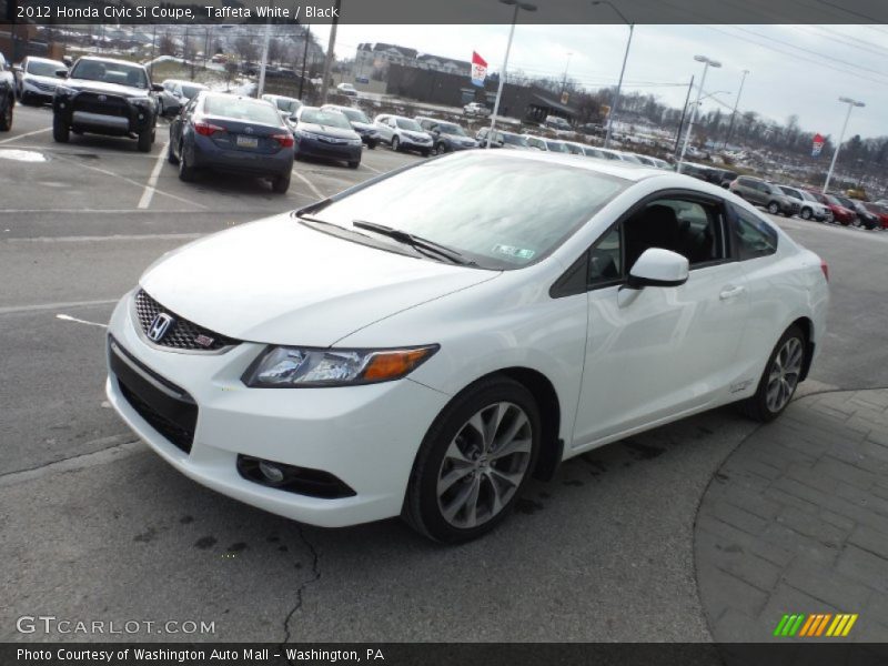 Taffeta White / Black 2012 Honda Civic Si Coupe