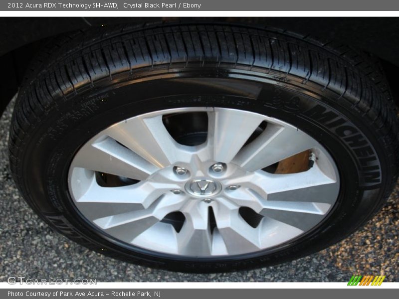 Crystal Black Pearl / Ebony 2012 Acura RDX Technology SH-AWD
