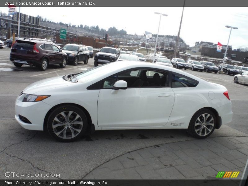 Taffeta White / Black 2012 Honda Civic Si Coupe
