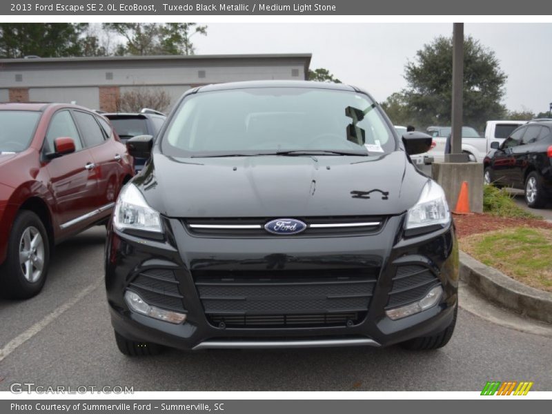 Tuxedo Black Metallic / Medium Light Stone 2013 Ford Escape SE 2.0L EcoBoost