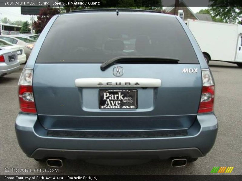 Steel Blue Metallic / Quartz 2006 Acura MDX Touring