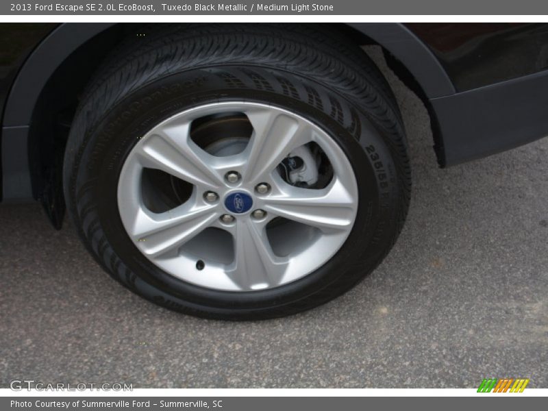 Tuxedo Black Metallic / Medium Light Stone 2013 Ford Escape SE 2.0L EcoBoost