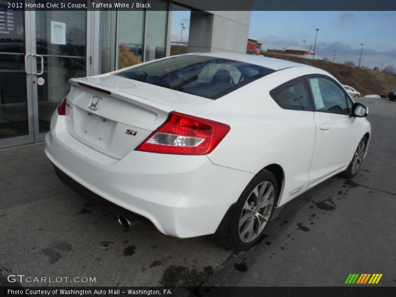 Taffeta White / Black 2012 Honda Civic Si Coupe