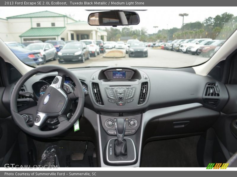 Tuxedo Black Metallic / Medium Light Stone 2013 Ford Escape SE 2.0L EcoBoost