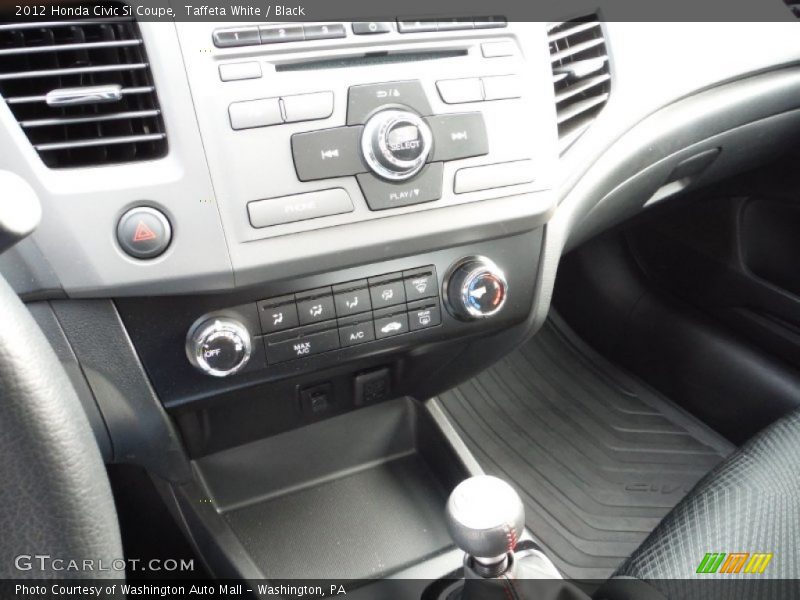 Taffeta White / Black 2012 Honda Civic Si Coupe