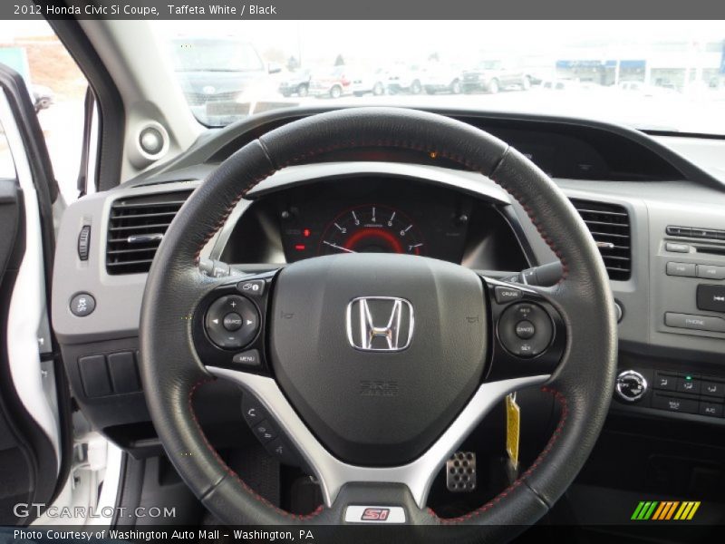 Taffeta White / Black 2012 Honda Civic Si Coupe
