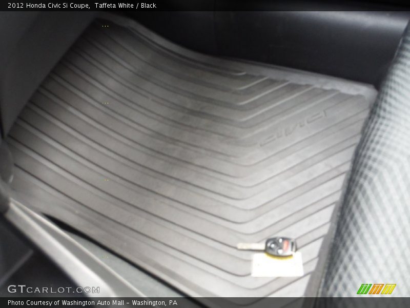 Taffeta White / Black 2012 Honda Civic Si Coupe