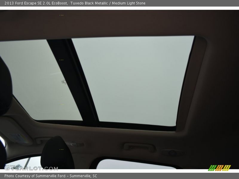 Tuxedo Black Metallic / Medium Light Stone 2013 Ford Escape SE 2.0L EcoBoost