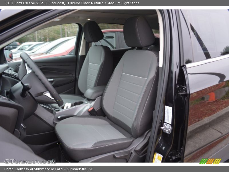 Tuxedo Black Metallic / Medium Light Stone 2013 Ford Escape SE 2.0L EcoBoost