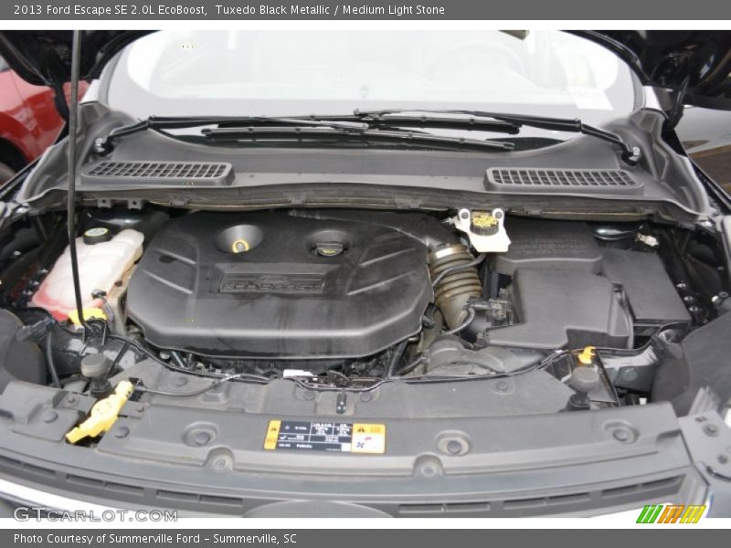 Tuxedo Black Metallic / Medium Light Stone 2013 Ford Escape SE 2.0L EcoBoost