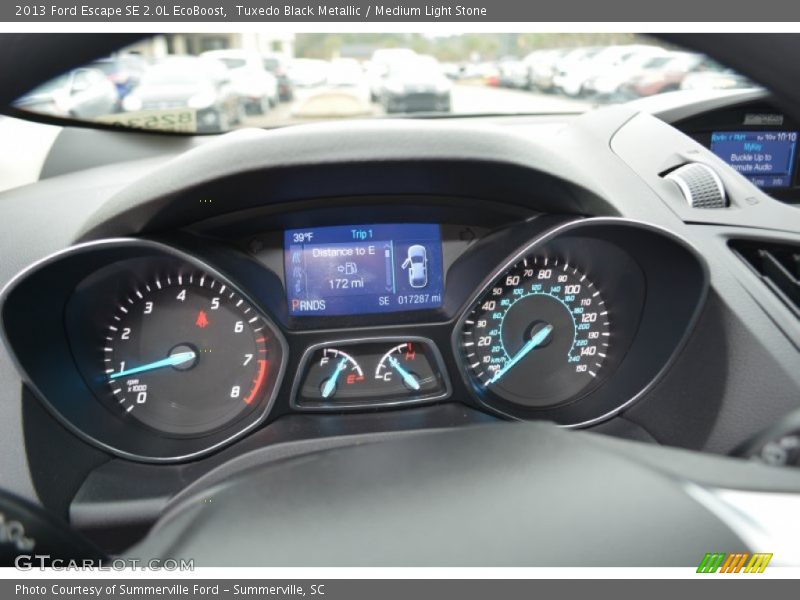 Tuxedo Black Metallic / Medium Light Stone 2013 Ford Escape SE 2.0L EcoBoost
