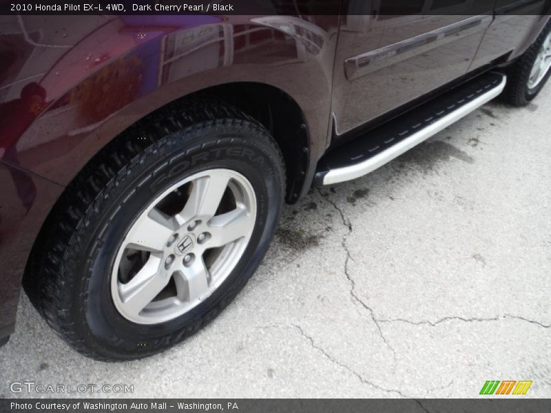 Dark Cherry Pearl / Black 2010 Honda Pilot EX-L 4WD