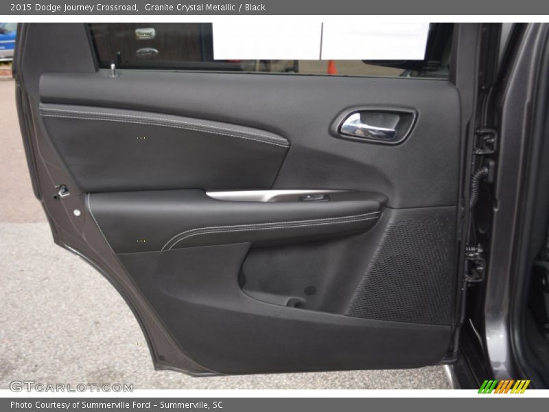 Granite Crystal Metallic / Black 2015 Dodge Journey Crossroad
