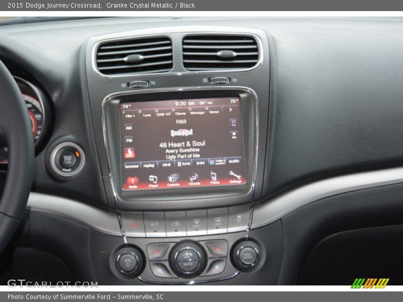 Granite Crystal Metallic / Black 2015 Dodge Journey Crossroad