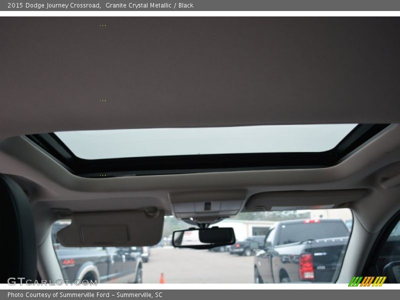 Granite Crystal Metallic / Black 2015 Dodge Journey Crossroad
