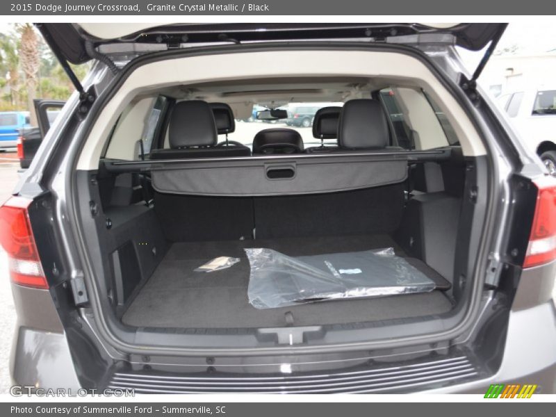 Granite Crystal Metallic / Black 2015 Dodge Journey Crossroad