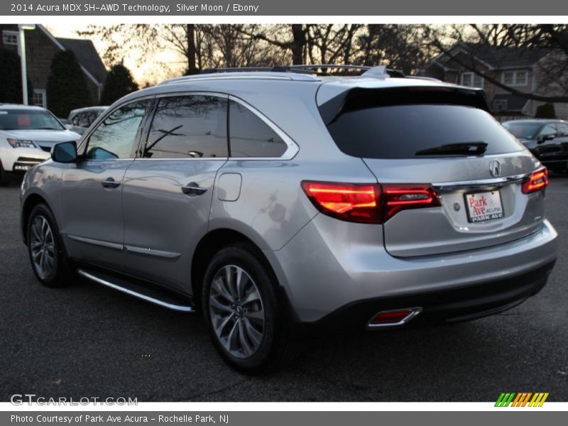 Silver Moon / Ebony 2014 Acura MDX SH-AWD Technology