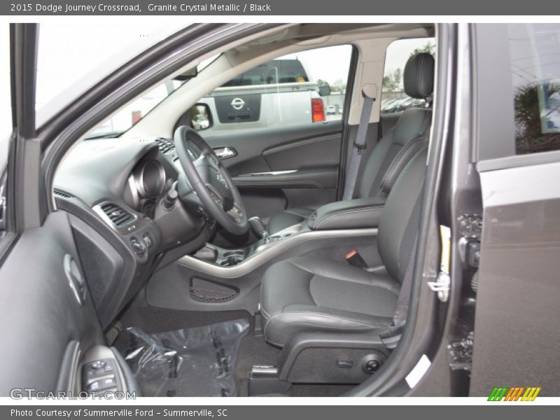 Granite Crystal Metallic / Black 2015 Dodge Journey Crossroad