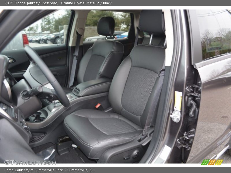 Granite Crystal Metallic / Black 2015 Dodge Journey Crossroad