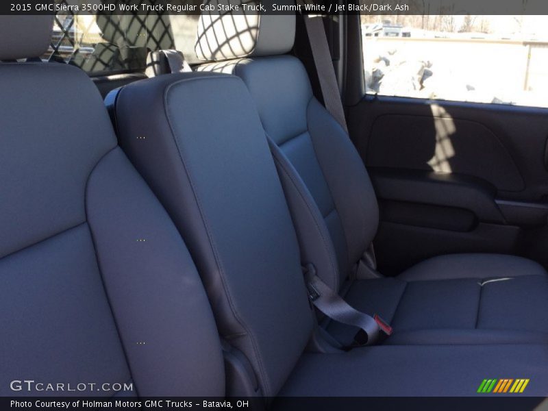 Summit White / Jet Black/Dark Ash 2015 GMC Sierra 3500HD Work Truck Regular Cab Stake Truck