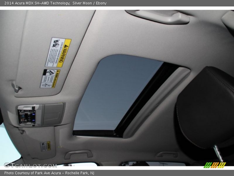 Silver Moon / Ebony 2014 Acura MDX SH-AWD Technology