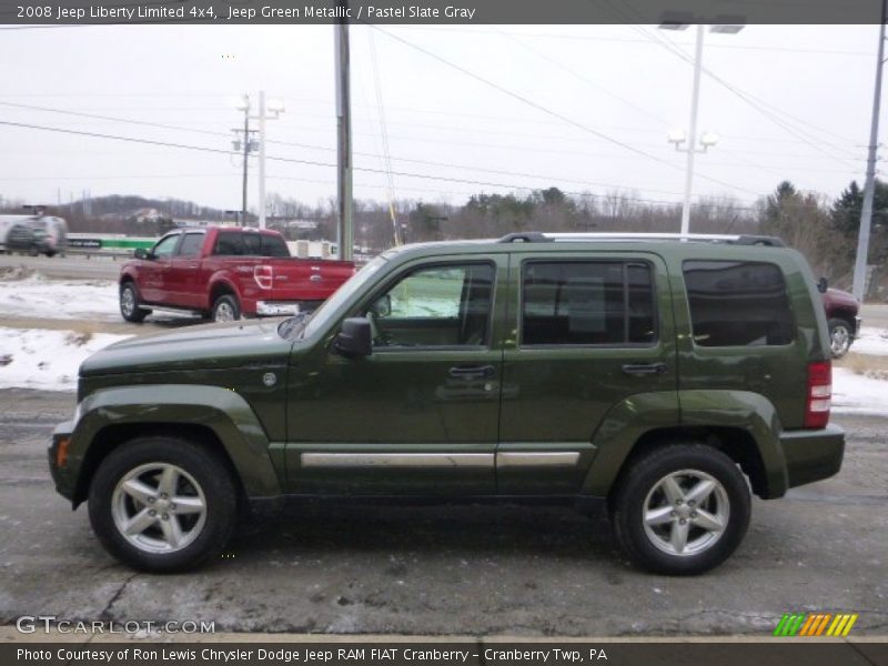 Jeep Green Metallic / Pastel Slate Gray 2008 Jeep Liberty Limited 4x4