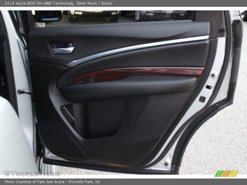 Silver Moon / Ebony 2014 Acura MDX SH-AWD Technology