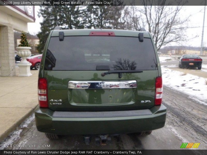 Jeep Green Metallic / Pastel Slate Gray 2008 Jeep Liberty Limited 4x4