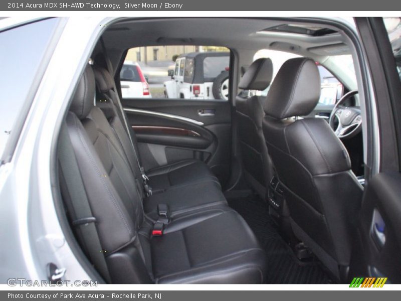 Silver Moon / Ebony 2014 Acura MDX SH-AWD Technology