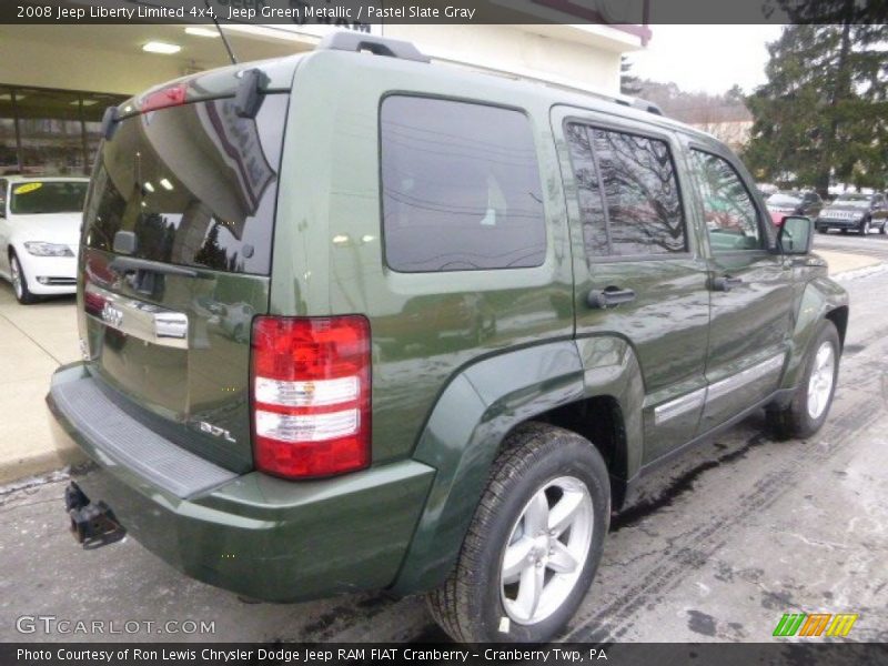 Jeep Green Metallic / Pastel Slate Gray 2008 Jeep Liberty Limited 4x4