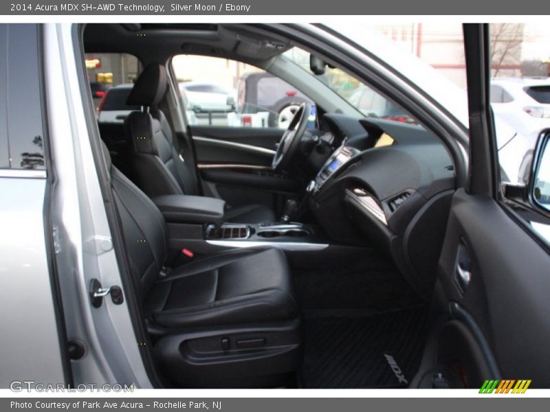Silver Moon / Ebony 2014 Acura MDX SH-AWD Technology
