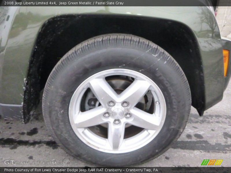 Jeep Green Metallic / Pastel Slate Gray 2008 Jeep Liberty Limited 4x4