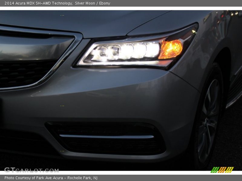 Silver Moon / Ebony 2014 Acura MDX SH-AWD Technology