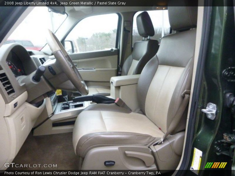 Jeep Green Metallic / Pastel Slate Gray 2008 Jeep Liberty Limited 4x4