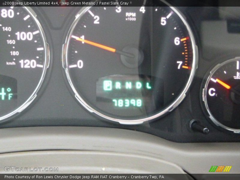 Jeep Green Metallic / Pastel Slate Gray 2008 Jeep Liberty Limited 4x4