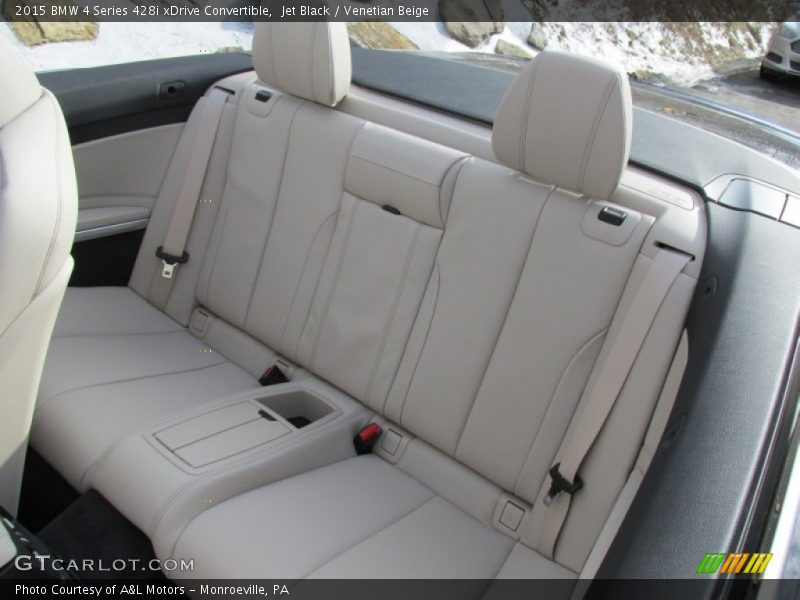 Jet Black / Venetian Beige 2015 BMW 4 Series 428i xDrive Convertible