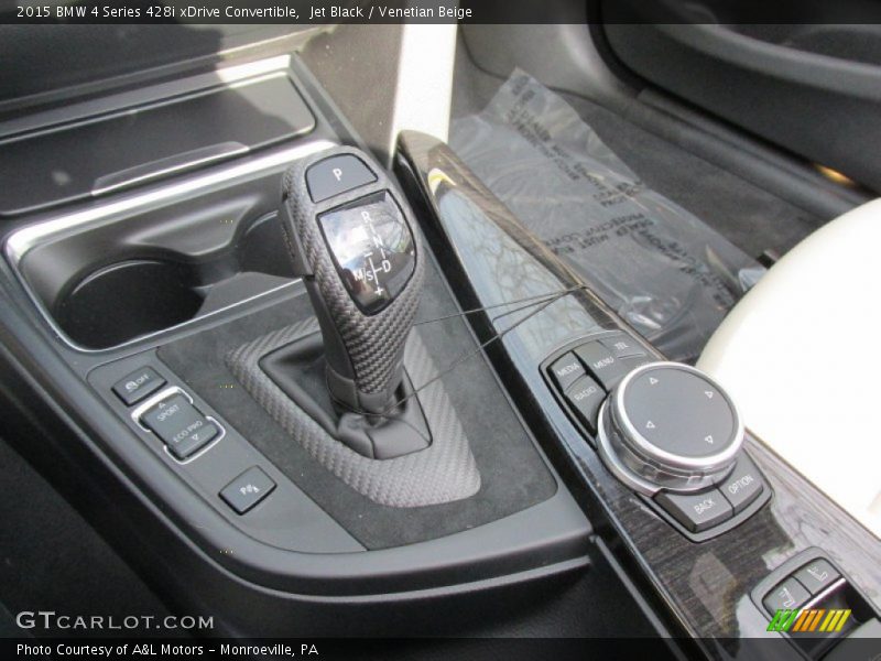Jet Black / Venetian Beige 2015 BMW 4 Series 428i xDrive Convertible