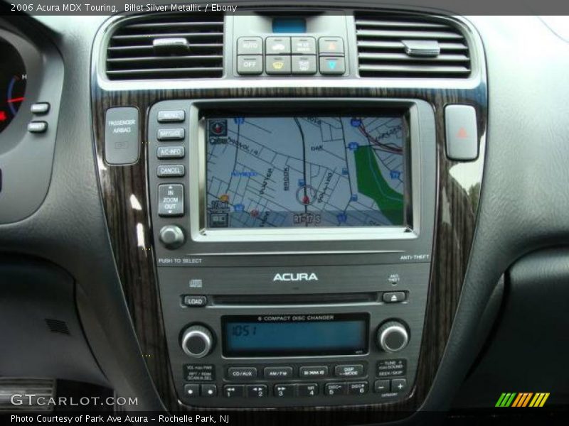Billet Silver Metallic / Ebony 2006 Acura MDX Touring