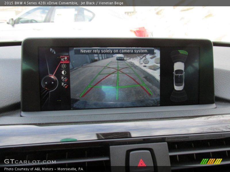 Jet Black / Venetian Beige 2015 BMW 4 Series 428i xDrive Convertible