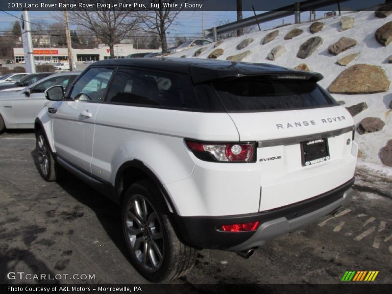 Fuji White / Ebony 2015 Land Rover Range Rover Evoque Pure Plus