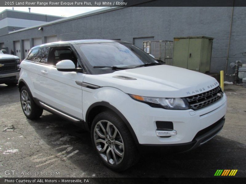 Fuji White / Ebony 2015 Land Rover Range Rover Evoque Pure Plus