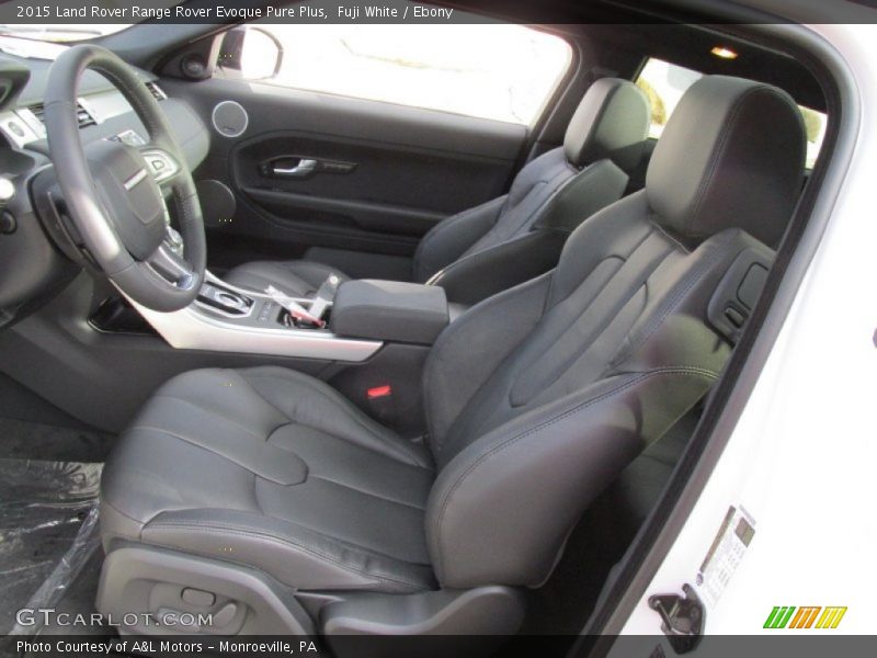 Front Seat of 2015 Range Rover Evoque Pure Plus