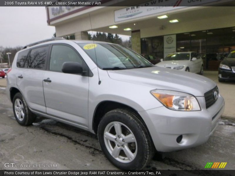 Classic Silver Metallic / Ash 2006 Toyota RAV4 V6 4WD