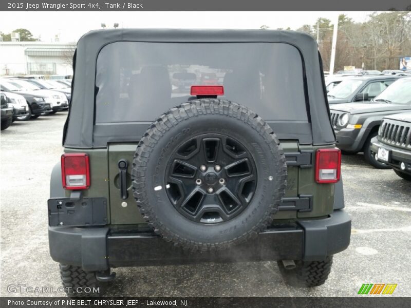Tank / Black 2015 Jeep Wrangler Sport 4x4