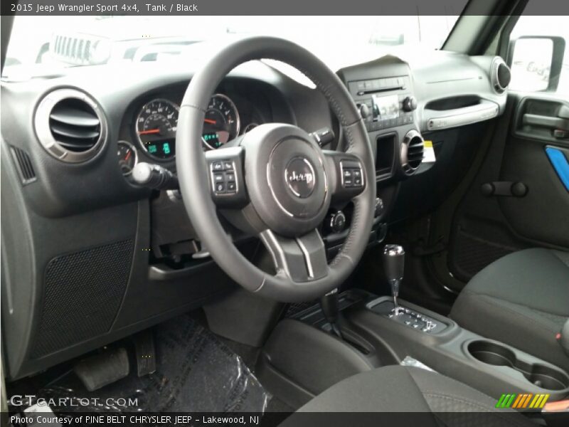 Tank / Black 2015 Jeep Wrangler Sport 4x4