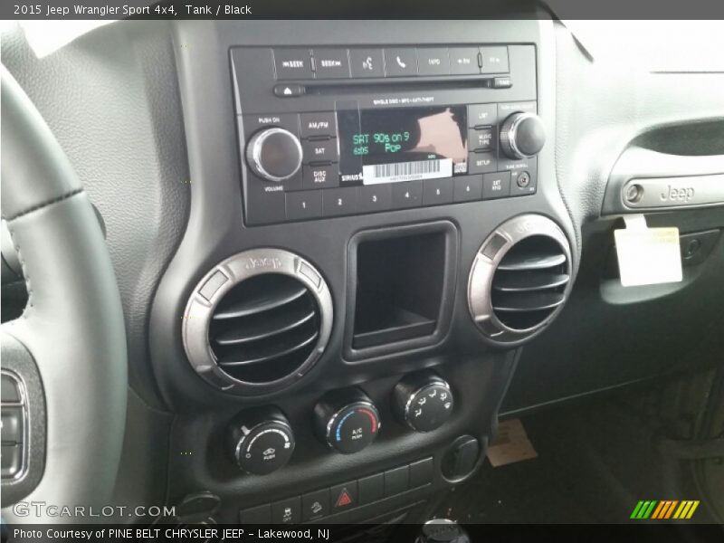 Tank / Black 2015 Jeep Wrangler Sport 4x4