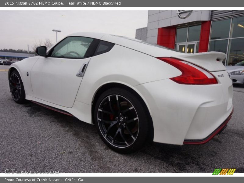 Pearl White / NISMO Black/Red 2015 Nissan 370Z NISMO Coupe