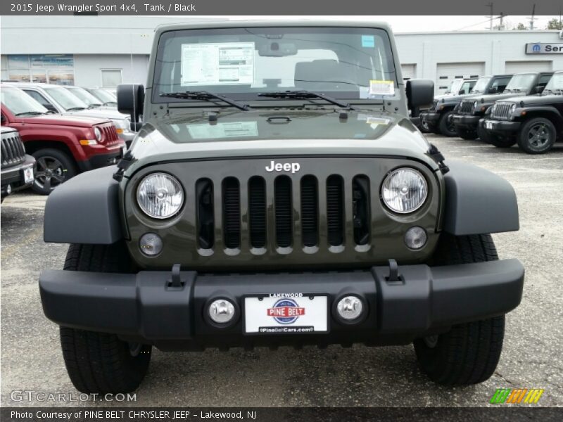 Tank / Black 2015 Jeep Wrangler Sport 4x4