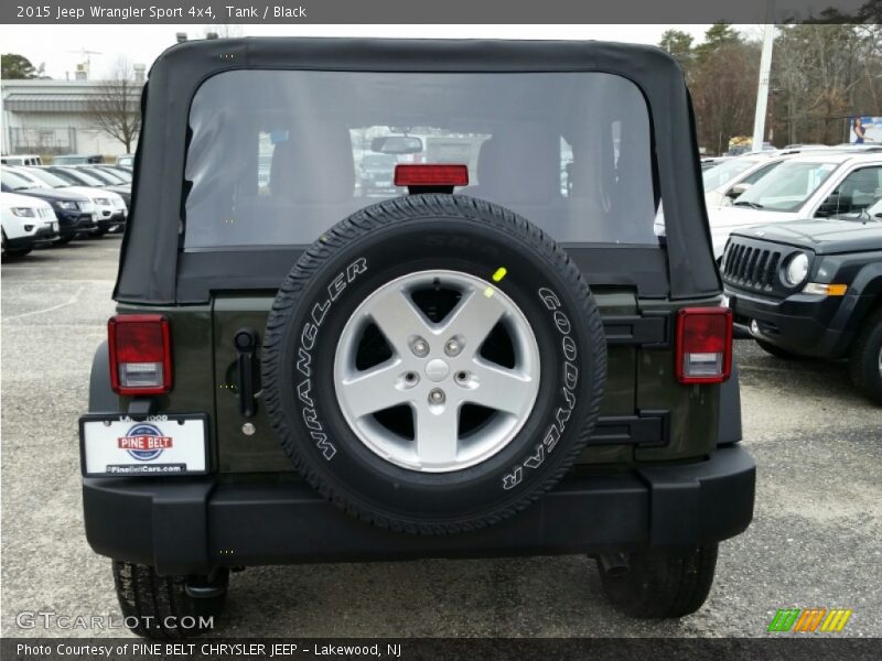Tank / Black 2015 Jeep Wrangler Sport 4x4